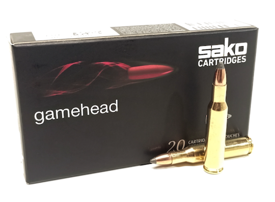 Sako 222 Rem 50gr SP GameHead x20